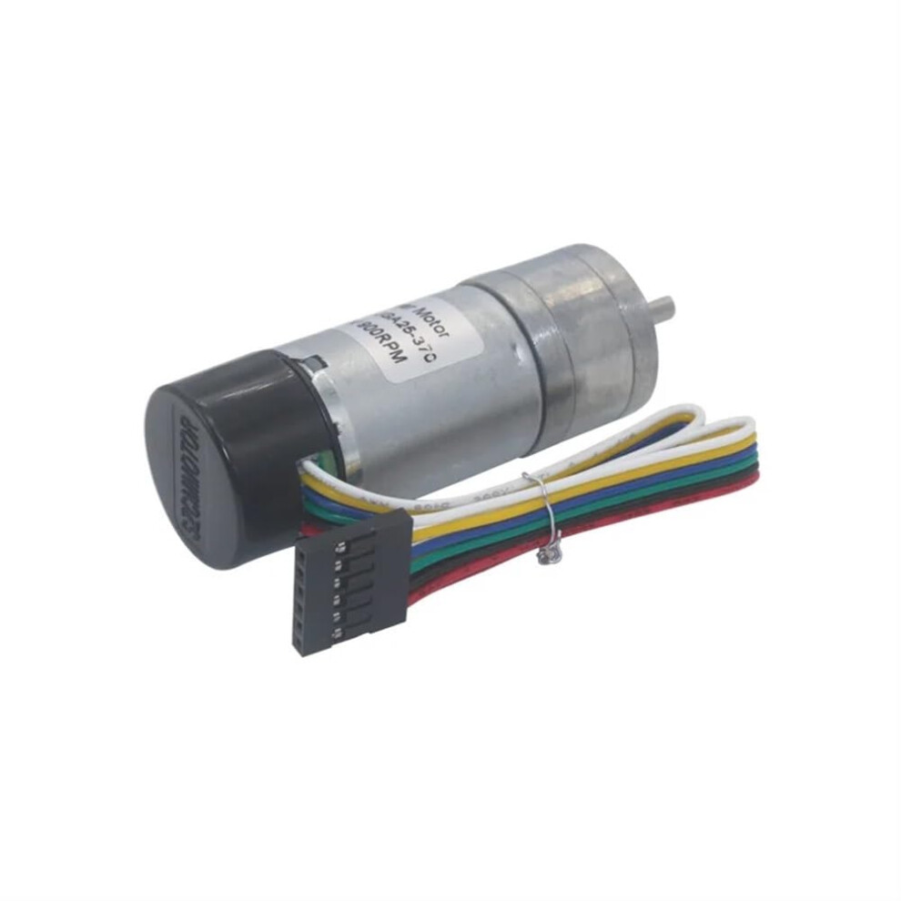 25Mm Large Torque Dc Gear Motor With Encoder 12V 26Rpm Cw/Ccw Low Noise Operation 9094768585528