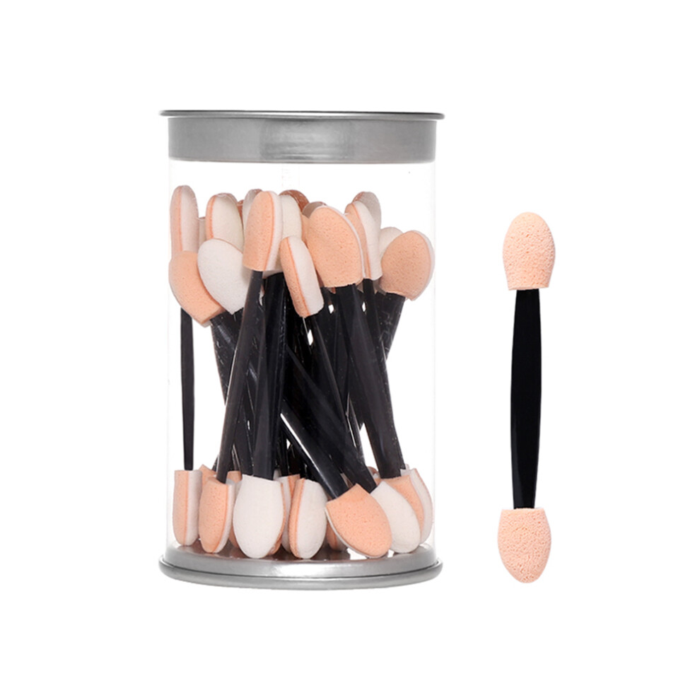 Flawless Eye Makeup, Makeup Applicators With Soft Latex Sponge, Disposable Dual Sided For Hygiene And Convenience, Sturdy Wand And Secure Applicator