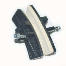 Stationary Exercise Bike Brake Pads One Pair Replacement Kit 100x28mm Felt Friction Material Compatible With Bikes