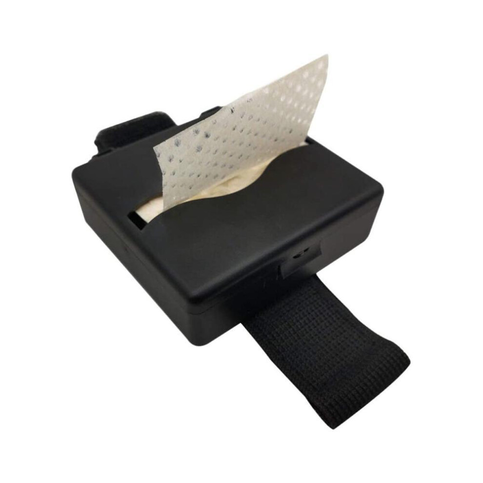 Permeability Perm End Papers, Ductility Mesh Breathable Paper with Adjustable Wristband for High Temperature Resistance Salon Hair Perming Tool and P