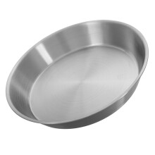 Stainless Steel Round Pizza Baking Pan Heavy Duty Easy Release MultiPurpose Oven Tray