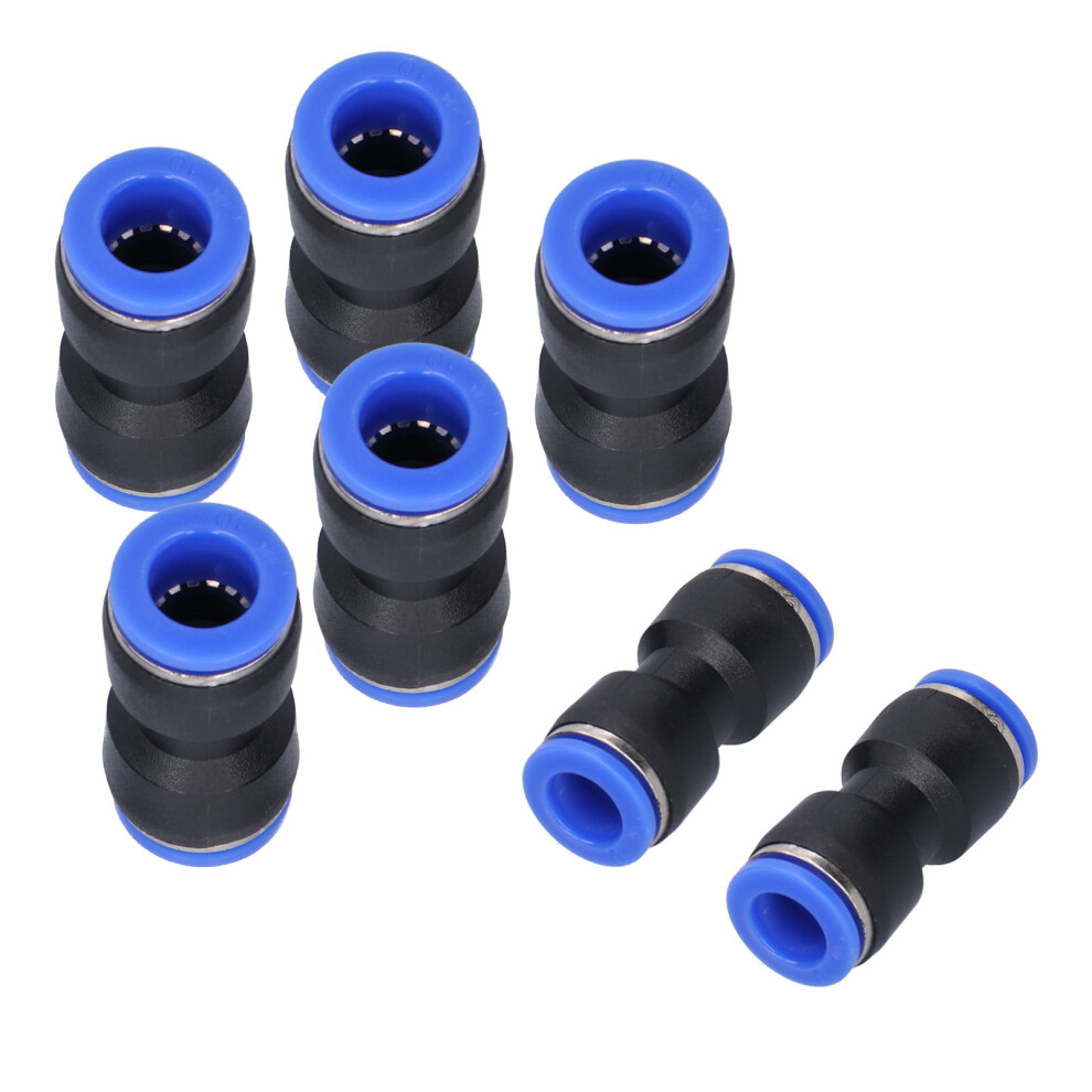 50Pcs Straight Pneumatic Connector For Pu Air Tube 10Mm 9351377705632