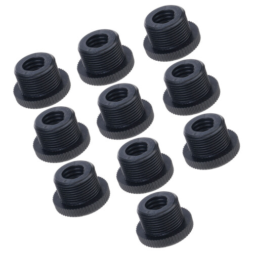 10 Stück 3/8" Buchse auf 5/8" Stecker Mikrofone-Plastik