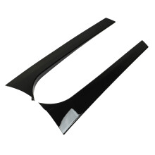 2 pièces de spoilers latéraux pour la vitre arrière du Kodiaq 2017-2021, en ABS noir, aile stable