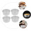 4pcs Non Stick Round Baking Pan Set Anodized Aluminium Deep Cake Tins Easy Clean  Temp 2
