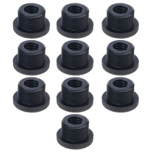 10PCS Microfoon Schroef Adapter 3/8 "tot 5/8" Mannelijke-plastic