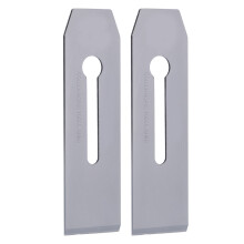 2Pcs Steel 51mm Planer Blades Replacement for Handheld Woodworking Tools