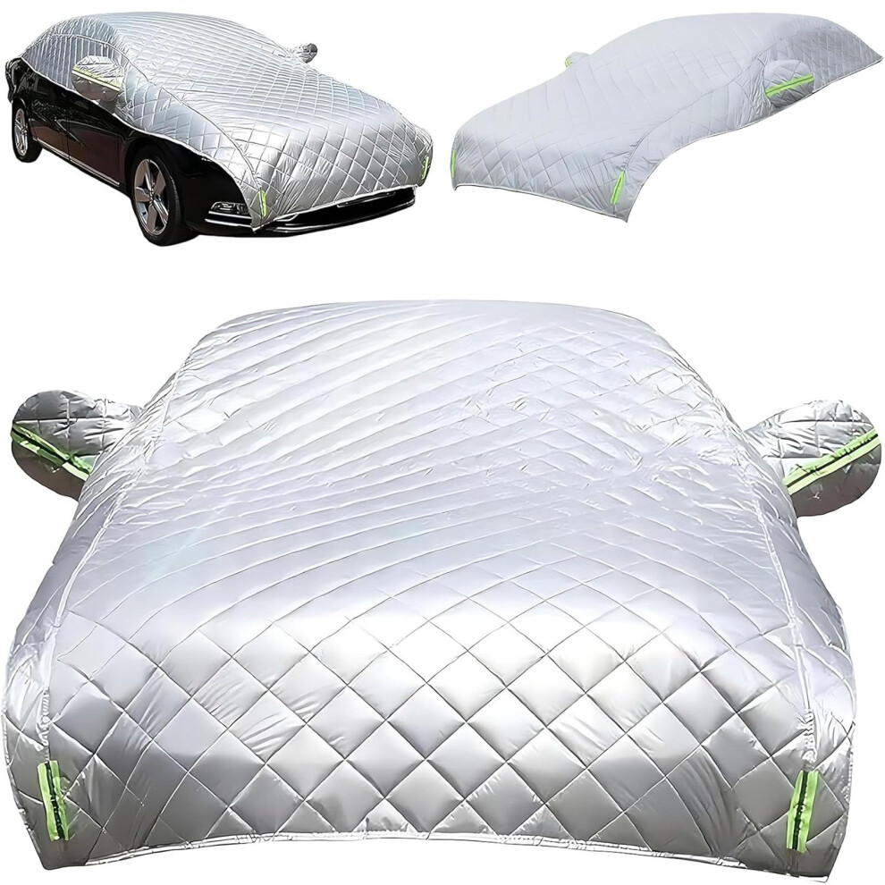 Hail Protection Car Cover Heavy Duty Waterproof Allweather Windproof With Reflective Strips For Suv Sedan Hatchback 9094768581346