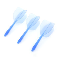 High Quality 3 Pcs 2BA Dart Shaft Flights Set in Blue Transparent