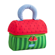 Tragbare Kosmetik-Aufbewahrungstasche zum-Wassermelonenbrötchen
