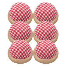 6pcs Needle Cushion With Creative Pin Cushions, Needle Organizer, Stable Base For Sewing And Embroidery