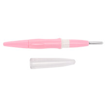 Nadel-Filznadel 3‑Nadeln Werkzeug für Wollkunst DIY Poke Pen in Pink