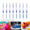 Crochet Hook Set 8 Sizes Soft Non-Slip Grip Numbered for Easy Use 5