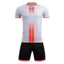 (M8607-white, XL(170-175cm)) Adult Kid Soccer Jerseys Men Football Uniforms Shirts Women Futsal Sportswear Kit Training Tracksuit Child Sports Suit