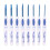 Crochet Hook Set 8 Sizes Soft Non-Slip Grip Numbered for Easy Use 2