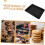 Large Rectangular Enamel Baking Pan 34x26cm Oven Safe Easy Clean Tray for Roasting and Cakes 3