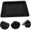 Large Rectangular Enamel Baking Pan 34x26cm Oven Safe Easy Clean Tray for Roasting and Cakes 4