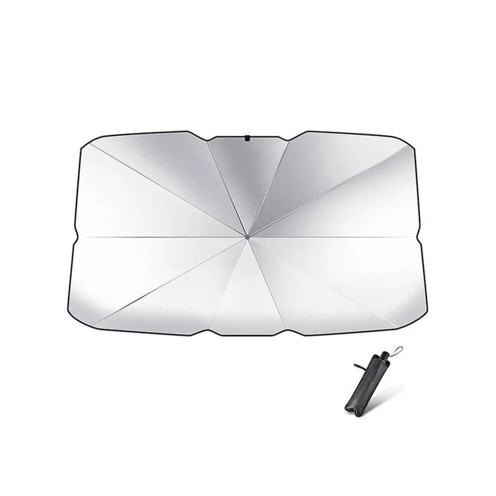 Car Windshield Sun Shade Umbrella 65X125cm Foldable Uv Protection For Summer Interior 9199774301145