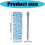 Karbonisierte Stricknadel mit bequemem Griff, 35 cm, im-C 3