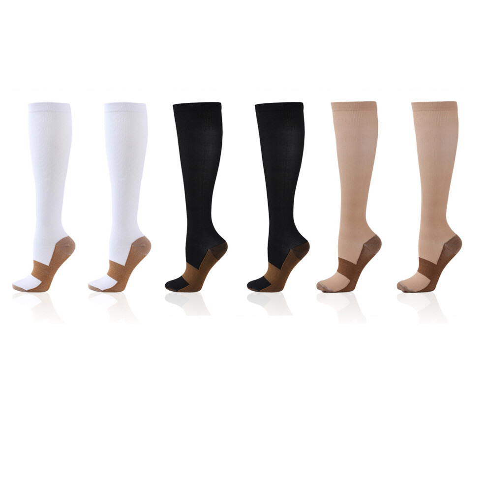 Light Wellness Socks For Diabetics And Neuropathy, Non-Binding Top Moisture Wicking Crew Socks With Gradient Compression, Ventilated Top Mesh For Brea