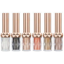 Flüssiger, schimmernder Metallic-Glitzer-Lidschatten, wasserfest, funkelndes Augen-Make-up, schnell trocknend, langanhaltend, hochpigmentierte