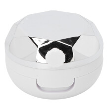 Baume à lèvres en silicone Lip Bliss, porte-baume à lèvres multifonctionnel aux propriétés hydratantes, miroir intégré pour une application