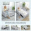 Homcom (Grey) HOMCOM 2 Seater Sofa Bed, 3-in-1 Sleeper Sofa with Adjustable Backrest 4