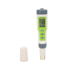 Automatic Calibration Digital PH Meter, Backlit LCD 3 In 1 Water Quality Digital PH Tester With High Precision Portable Size Automatic Temperature