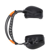 Lightweight Foldable Noise Reduction Earmuffs for Shooting & Mowing, Black
