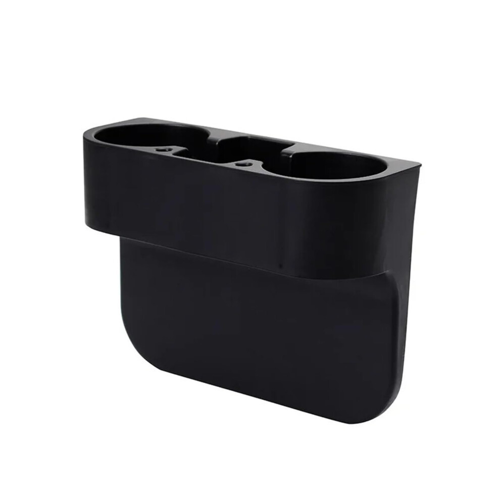 Car Cup Holder Organizer With Vehicle Seat Gap Filler, Multifunction Auto Interior Drink And Phone Holder, Black 9094768589137