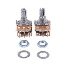 2 x B50K 50K Ohm 6-aansluitings dubbele lineaire draaipotentiometers