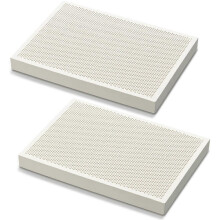 2 stuks keramische honingraat soldeerplaat, honingraat soldeerplaat, soldeerblok voor het maken van sieraden, productiegereedschap