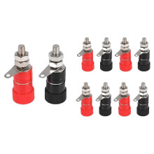 10 stuks vervangende 4 mm banaanstekker-aansluitblokken met 3,8 mm schroefdraad