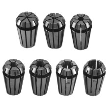 7 stuks ER11-freesbits met veerpunt, 1-7 mm, voor CNC-klemsystemen, graveer- en freesmachines en draaigereedschap.