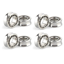 8 stuks R188 KK stalen lagers, R188 U-sleuf lagers van koolstofchroomstaal voor Y