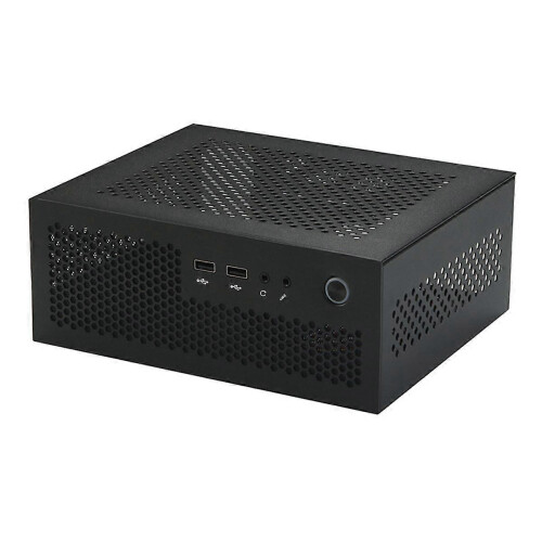 A09 HTPC Mini ITX pc-gamingbehuizing, USB 2.0 desktopbehuizing voor pc