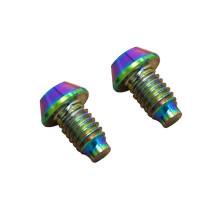 2 x Magura TC4 titanium hydraulische aftapbouten voor fietsremmen