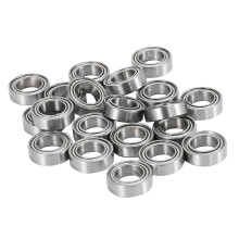 20 MR106-ZZ lagers, 6 voorgesmeerde 10 x 3 mm metalen kogellagers, radiaallager
