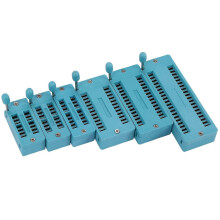 6 stuks 14/16/18/24/28/40-pins ZIF IC-testconnectoren, universeel voor doe-het-zelfprojecten
