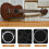 Set van 4 witte nylon ukelelesnaren 5