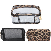 Elegant Journey: Gemakkelijk te gebruiken, transparante organizer tas, hoogwaardige, draagbare en lichtgewicht make-up tasjes voor vrouwen en