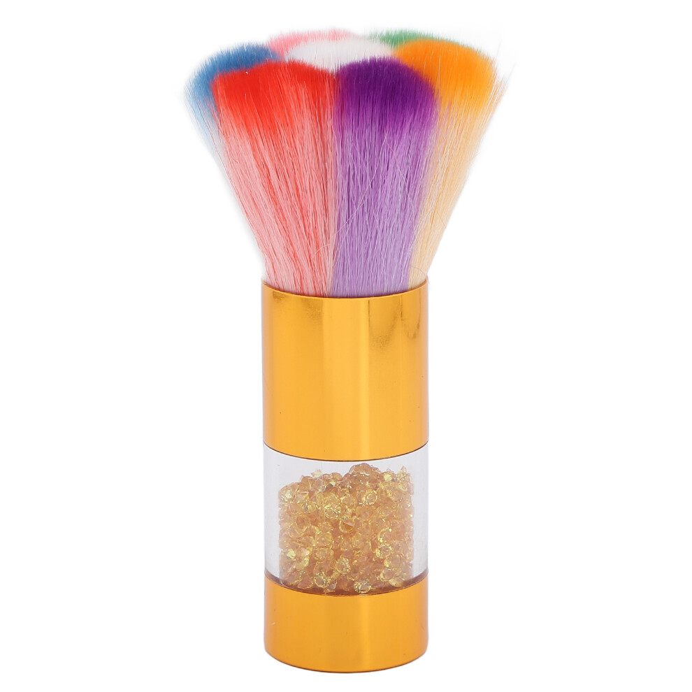 Professional Nail Art Dust Brush, Ergonomic Design For Comfortable Touch, Fine Fiber Hair Ensures Smooth Application And Efficient Powder Removal,