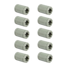 10 stuks 8 mm kunststof lineaire lagers, gelijk aan RJ4JP-01-08 kogellagers voor Anet A8 Prusa I3 3D-printers