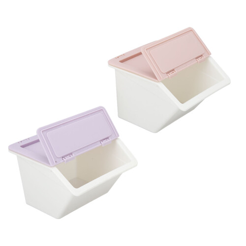 Skincare Organizer κάλυψης σκόνης Stackable σχεδίου υπολογιστών γραφείου αποθήκευσης 1