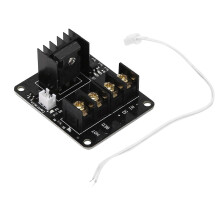 MOSFET-uitbreidingsmodule voor verwarmd 3D-printerbed met 2-pins connector, compatibel met Anet A8, A6 en A2.