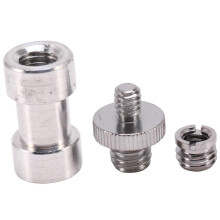 Statiefadapter (1/4 inch / 3/8 inch schroefdraad) voor lampstatief, paraplu en camerastatief.