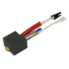 24V 60W printkopkit met thermistor, verwarmingselement en nozzle voor KingRoon KP3S V1 extruder, 0,4 mm messing nozzle
