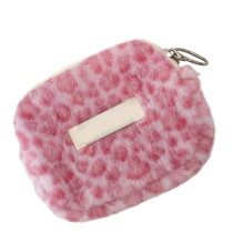 Sac organisateur à motif léopard, souple et Durable, doté-Rose