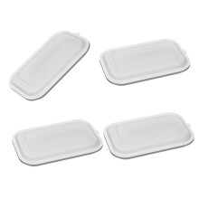 Récipient modulaire de stockage des aliments, organisateur-Gris