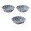 Moules à gâteaux en Mousse de Silicone, en forme de-Gris 1